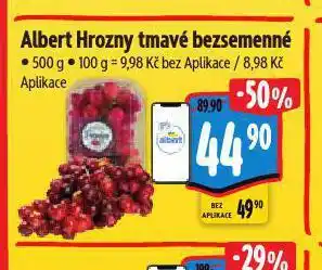 Albert Hrozny tmavé bezsemenné nabídka