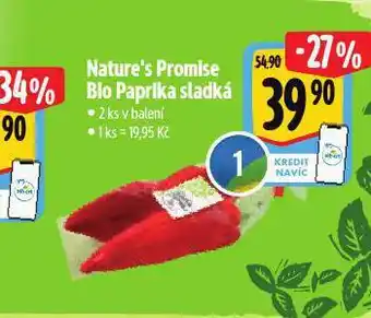 Albert Bio paprika sladká nabídka