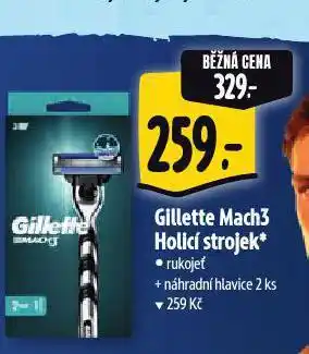 Albert Gillette mach3 holcí strojek nabídka