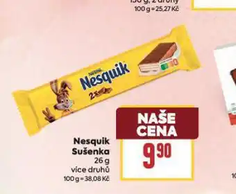 Billa Nesquick sušenka nabídka