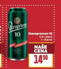 Billa Pivo staropramen 10 nabídka