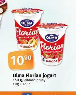 Coop Olma florian jogurt nabídka