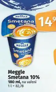 Coop Meggle smetana 10% nabídka