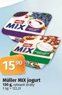 Coop Müller mix jogurt nabídka