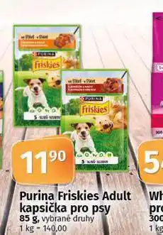 Coop Purina friskies adult kapsičky pro psy nabídka