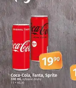 Coop Coca cola, fanta, sprite nabídka