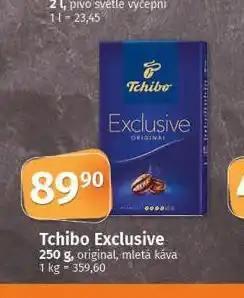 Coop Mletá káva tchibo exclusive nabídka