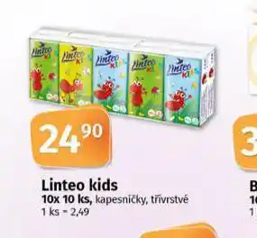 Coop Linteo kids kapesníky nabídka