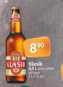 Coop Pivo klasik nabídka