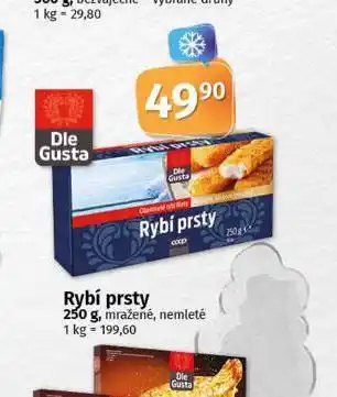 Coop Rybí prsty nabídka