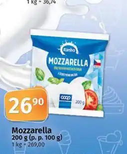 Coop Mozzarella nabídka