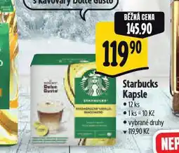 Albert Starbucks kávové kapsle nabídka