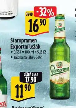 Albert Pivo staropramen nabídka