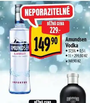 Albert Amundsen vodka nabídka