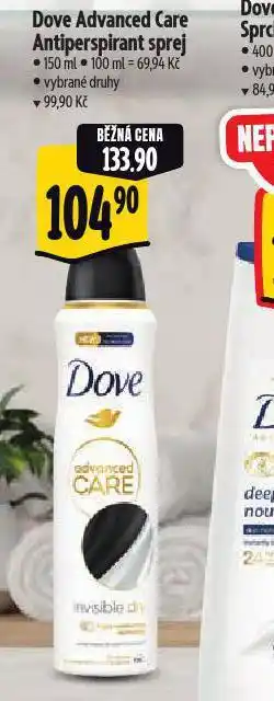 Albert Dove antiperspirant nabídka