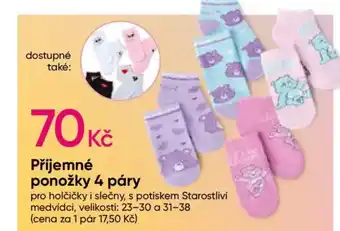 Pepco Příjemné ponožky 4 páry nabídka