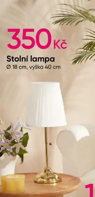 Pepco Stolní lampa nabídka