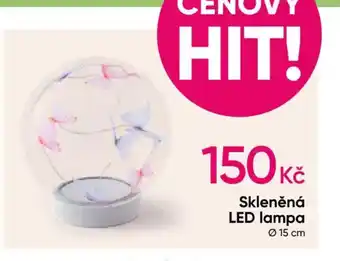 Pepco Skleněná LED lampa nabídka