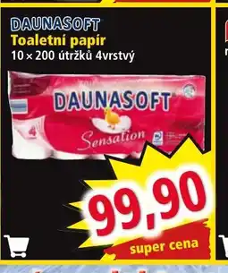 Norma DAUNASOFT Toaletní papír nabídka