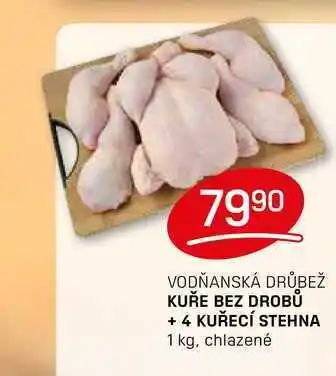 Flop KUŘE BEZ DROBŮ + 4 KUŘECÍ STEHNA 1 kg nabídka