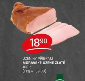 Flop MORAVSKÉ UZENÉ ZLATÉ 100 g nabídka