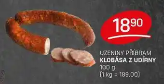 Flop KLOBÁSA Z UDÍRNY 100g nabídka