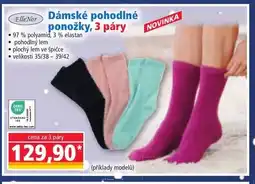 Norma Dámské pohodlné ponožky, 3 páry nabídka