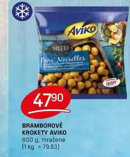 Flop BRAMBOROVÉ KROKETY AVIKO 600 g, mražené nabídka