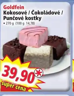 Norma Goldfein Kokosové / Čokoládové / Punčové kostky nabídka