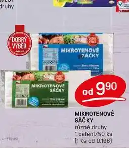 Flop MIKROTENOVÉ SÁČKY různé druhy 1 balení/50 ks nabídka