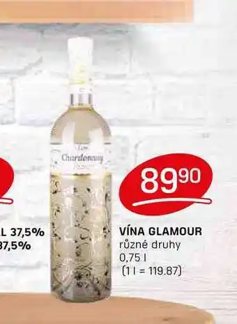 Flop VÍNA GLAMOUR různé druhy 0,75l nabídka