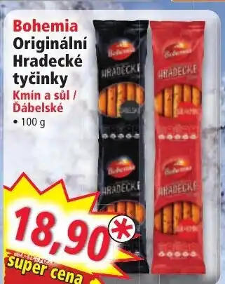 Norma Bohemia Originální Hradecké tyčinky nabídka