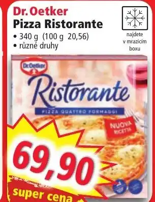 Norma Dr. Oetker Pizza Ristorante nabídka