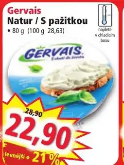 Norma Gervais Natur / S pažitkou nabídka