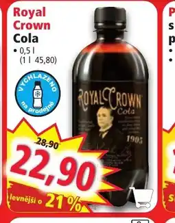 Norma Royal Crown Cola nabídka