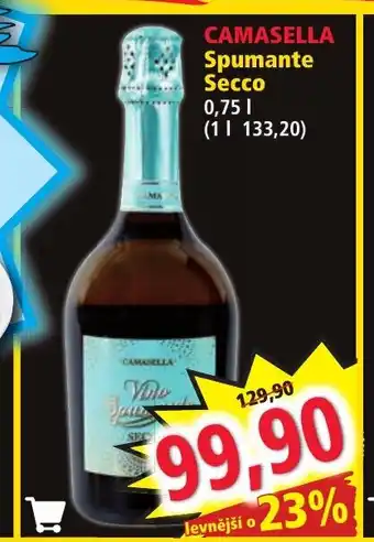 Norma CAMASELLA Spumante Secco nabídka