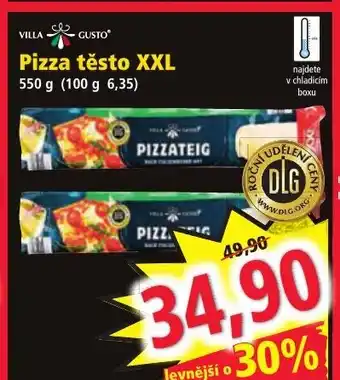 Norma Pizza těsto XXL nabídka