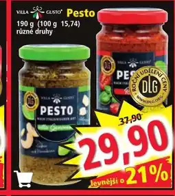 Norma GUSTO Pesto nabídka