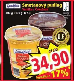 Norma Landfein Smetanový puding nabídka