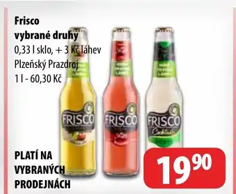 Partner Maloobchodní síť Frisco vybrané druhy nabídka