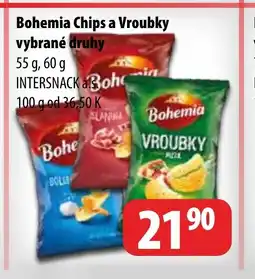 Partner Maloobchodní síť Bohemia Chips a Vroubky vybrané druhy nabídka