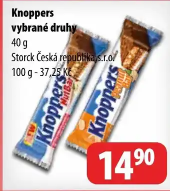 Partner Maloobchodní síť Knoppers vybrané druhy nabídka