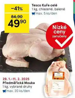 Tesco Tesco Kuře celé, 1 kg, chlazené, balené nabídka