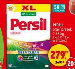 Penny Market PERSIL prací prášek, 2,75 kg nabídka