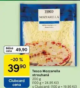 Tesco Tesco Mozzarella strouhaná, 200 g nabídka