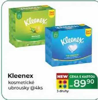 Tamda Foods Kleenex 3+1 Kleenex kosmetické ubrousky @4ks nabídka