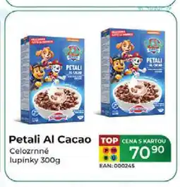 Tamda Foods Petali Al Cacao Celozrnné lupínky 300g nabídka