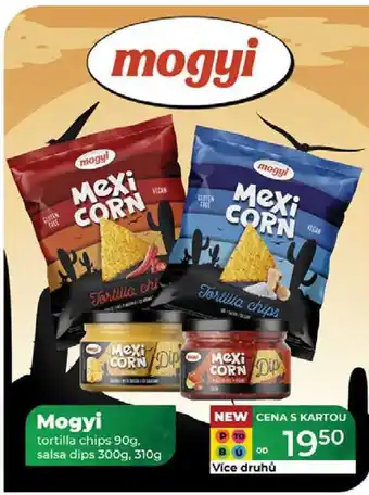 Tamda Foods Mogyi tortilla chips 90g. salsa dips 300g, 310g nabídka