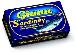 Tamda Foods Giana Sardinky 125g, vybrané druhy nabídka