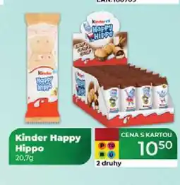 Tamda Foods Kinder Happy Hippo 20,7 g nabídka